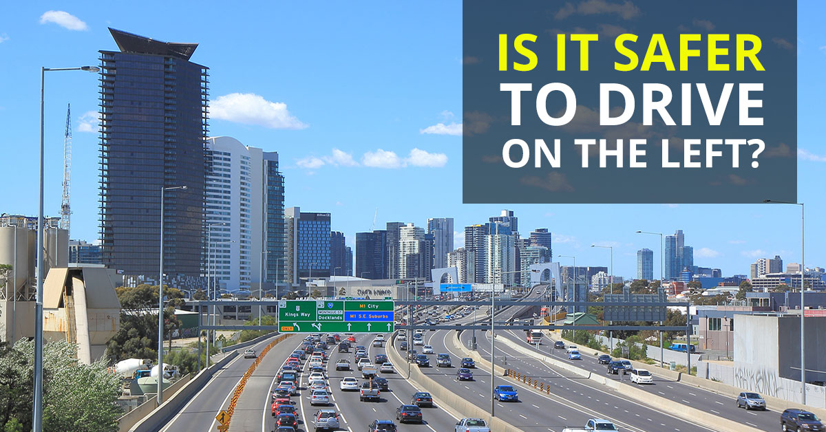Is it safer to drive on the left?